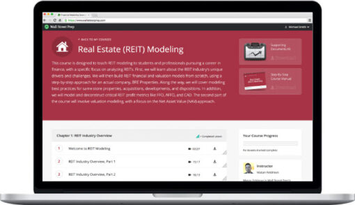 Wall Street Prep – Real Estate (REIT) Modeling