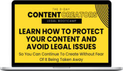 Peter Nieves – The 3-Day Content Creators Legal Bootcamp