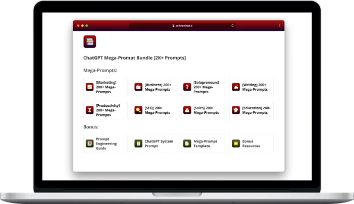 God of Prompt – The Complete AI Bundle God of Prompt – The Complete AI Bundle