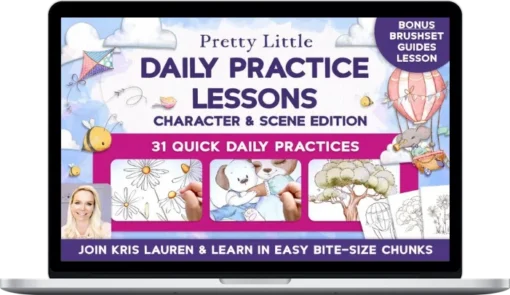 Kris Lauren – Pretty Little Daily Practice Lessons – Character & Scene Edition